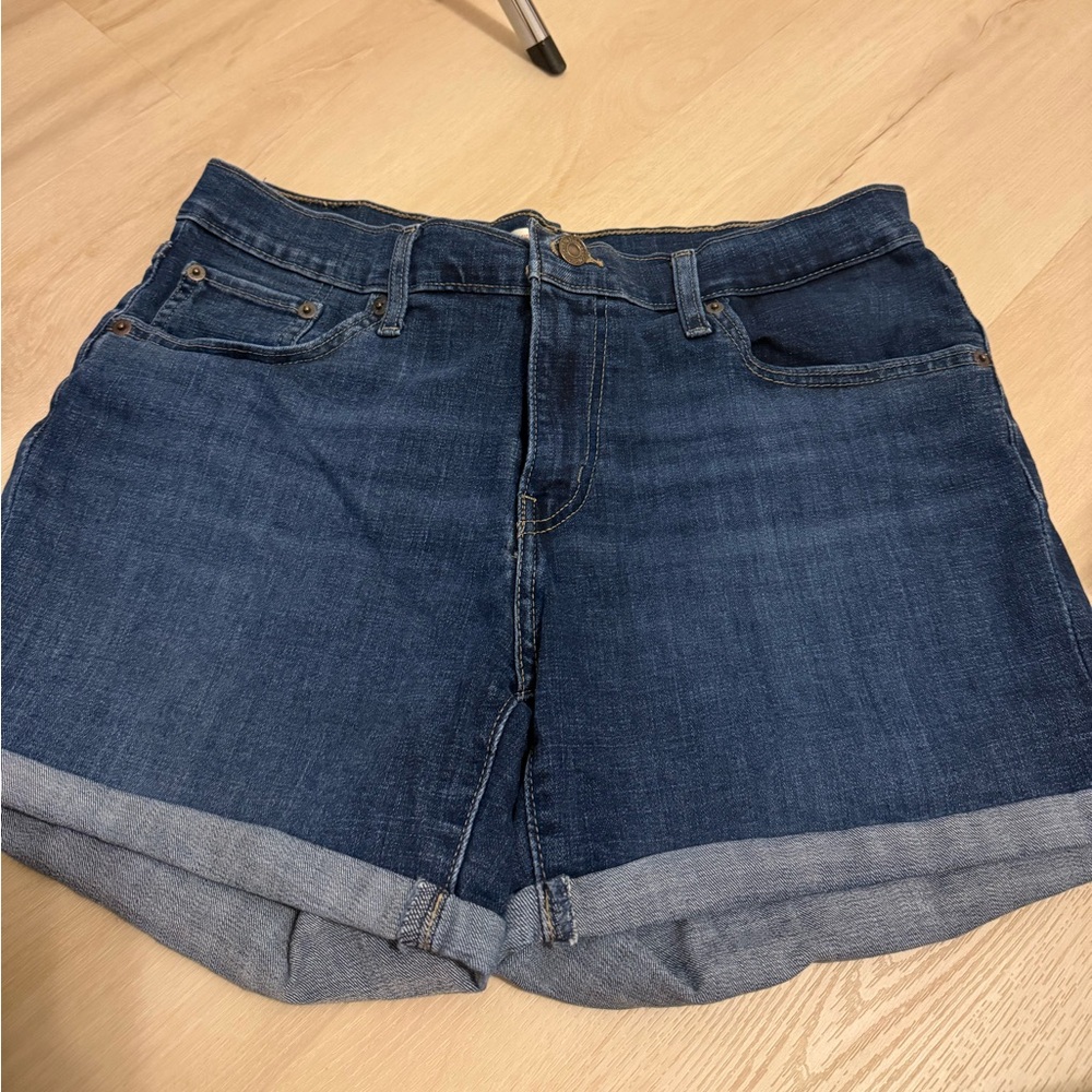 Levi High Rise Denim Short